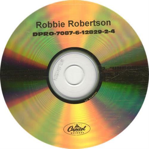 Robbie Robertson Unbound CD-R acetate US RRNCRUN132922