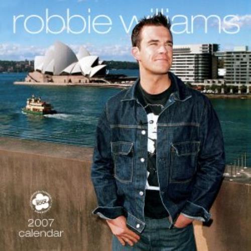 Robbie Williams 2007 Calendar calendar UK RWICACA357722