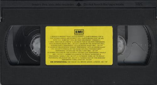 Robbie Williams EMI Mailout video (VHS or PAL or NTSC) UK RWIVIEM408212