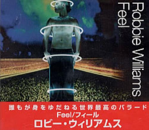 Robbie Williams Feel CD single (CD5 / 5") Japanese RWIC5FE236805
