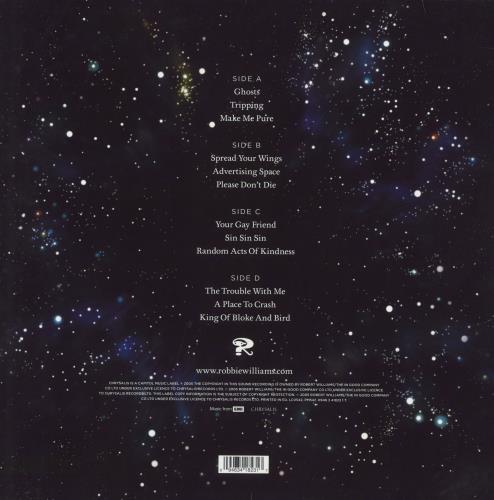 Robbie Williams Intensive Care 2-LP vinyl record set (Double LP Album) UK RWI2LIN337949