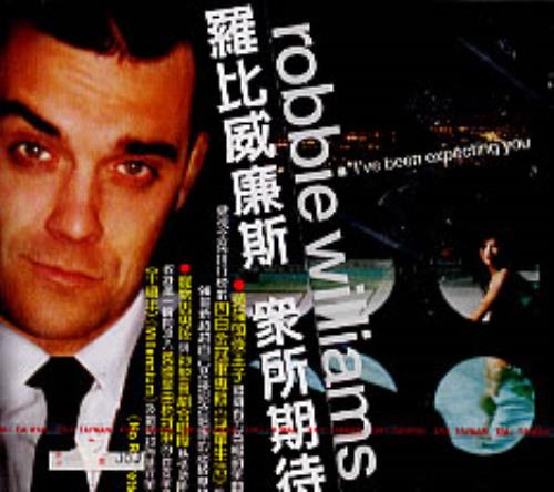 Robbie Williams I've Been Expecting You CD album (CDLP) Taiwanese RWICDIV242048