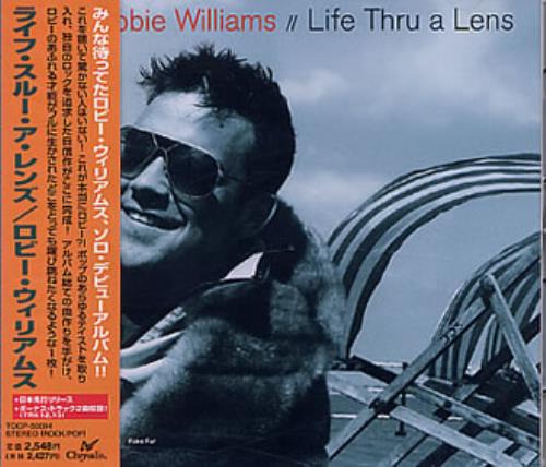 Robbie Williams Life Thru A Lens CD album (CDLP) Japanese RWICDLI119070