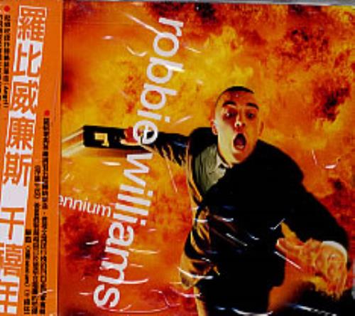 Robbie Williams Millenium CD single (CD5 / 5") Taiwanese RWIC5MI145889