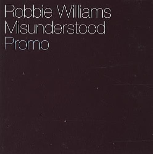 Robbie Williams Misunderstood CD single (CD5 / 5") Mexican RWIC5MI315388