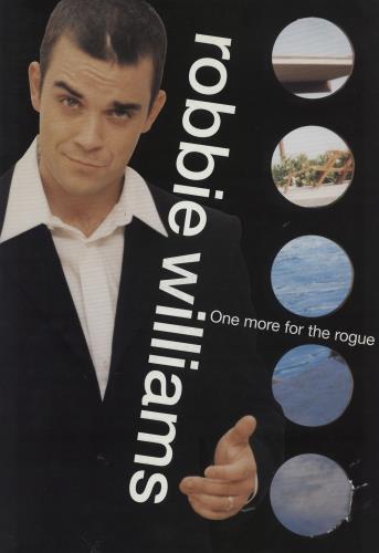Robbie Williams One More For The Rogue tour programme UK RWITRON218897