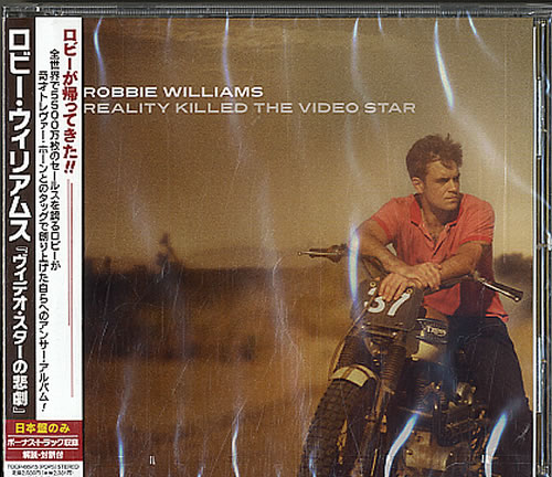 Robbie Williams Reality Killed The Radio Star CD album (CDLP) Japanese RWICDRE534097