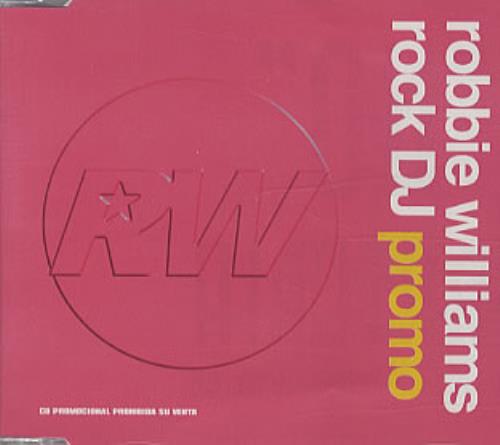 Robbie Williams Rock DJ CD single (CD5 / 5") Colombian RWIC5RO321350