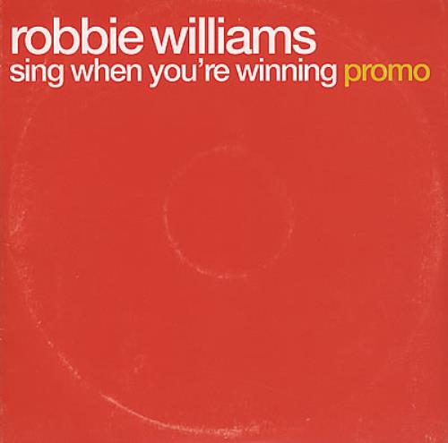 Robbie Williams Sing When You're Winning CD album (CDLP) UK RWICDSI164880
