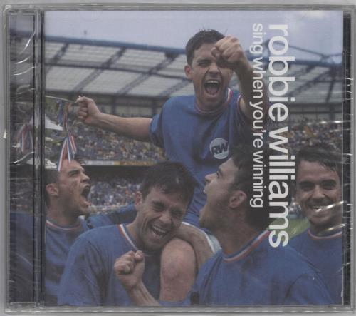Robbie Williams Sing When You're Winning CD album (CDLP) Canadian RWICDSI165569