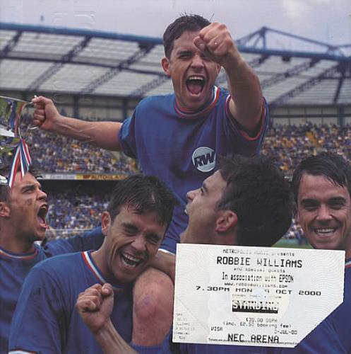 Robbie Williams Sing When You're Winning tour programme UK RWITRSI274933