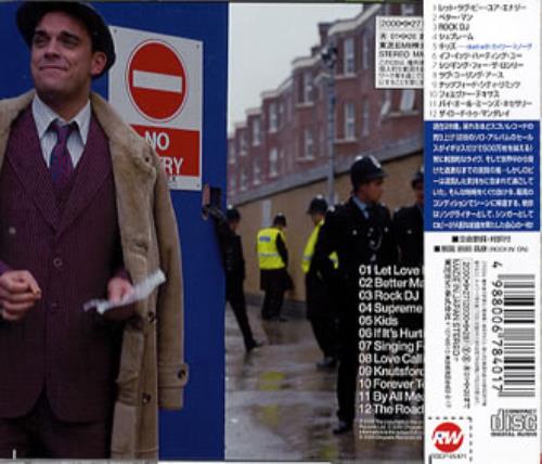 Robbie Williams Sing WhenYou're Winning CD album (CDLP) Japanese RWICDSI159383