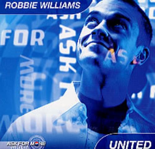 Robbie Williams United CD single (CD5 / 5") UK RWIC5UN162436