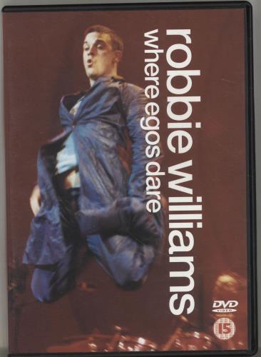 Robbie Williams Where Egos Dare DVD UK RWIDDWH170449