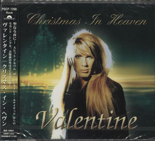 Robby Valentine Christmas In Heaven - Sealed 3" CD single (CD3) Japanese RBVC3CH720918