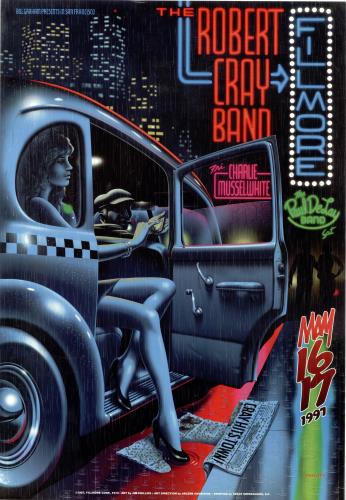Robert Cray Bill Graham Presents In San Francisco poster US ROCPOBI470309