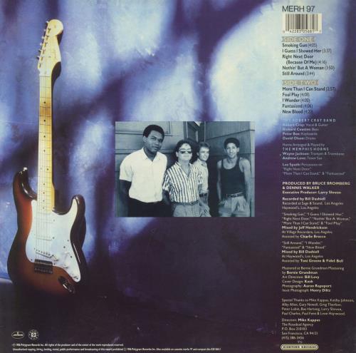 Robert Cray Strong Persuader vinyl LP album (LP record) UK ROCLPST812282