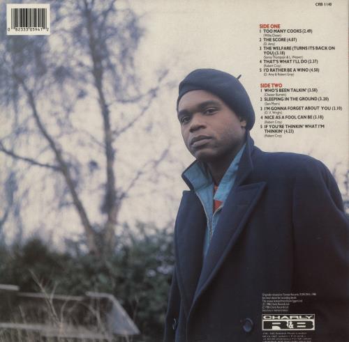 Robert Cray Who's Been Talkin' vinyl LP album (LP record) UK ROCLPWH543925
