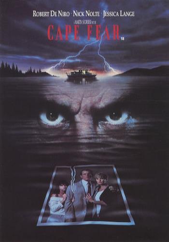 Robert De Niro Cape Fear press book UK RDNPBCA221073