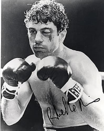 Robert De Niro Raging Bull - Autographed photograph UK RDNPHRA259672