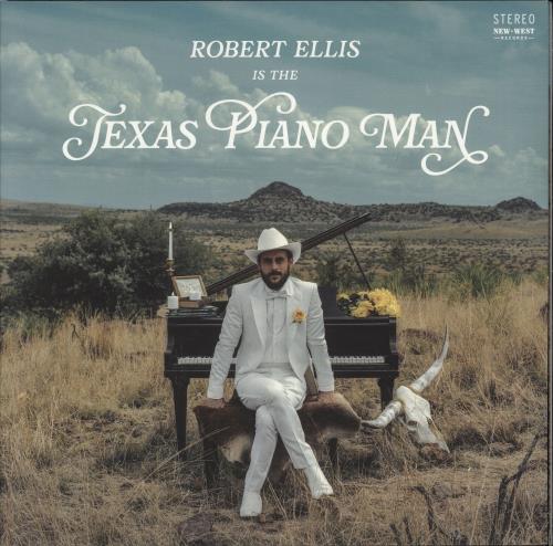 Robert Ellis Texas Piano Man - Sky Blue Vinyl vinyl LP album (LP record) US 81BLPTE872386