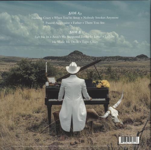 Robert Ellis Texas Piano Man - Sky Blue Vinyl vinyl LP album (LP record) US 81BLPTE872386