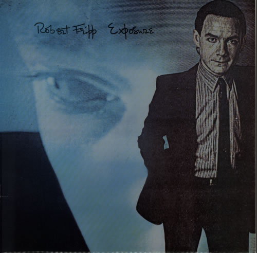 Robert Fripp Exposure + Postcard vinyl LP album (LP record) UK RFRLPEX75319