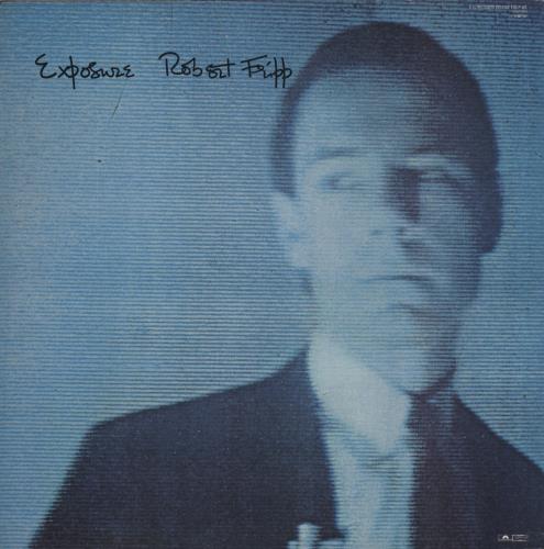 Robert Fripp Exposure vinyl LP album (LP record) UK RFRLPEX245569
