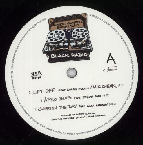 Robert Glasper Black Radio - 180 Gram 2-LP vinyl record set (Double LP Album) UK X4Y2LBL891226