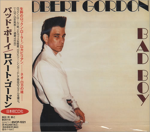 Robert Gordon Bad Boy CD album (CDLP) Japanese R/NCDBA430563