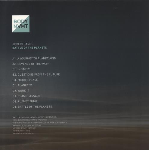 Robert James Battle Of The Planets LP 2-LP vinyl record set (Double LP Album) UK 89D2LBA867959