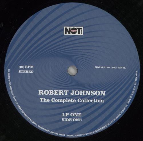 Robert Johnson (30s) The Complete Collection - 180gm - 1st 2-LP vinyl record set (Double LP Album) UK RJ22LTH803623