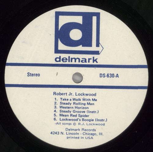 Robert Lockwood Jr Steady Rollin' Man vinyl LP album (LP record) US R5BLPST630658