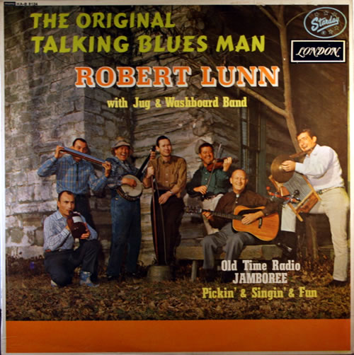 Robert Lunn The Original Talking Blues Man vinyl LP album (LP record) UK L2NLPTH550726