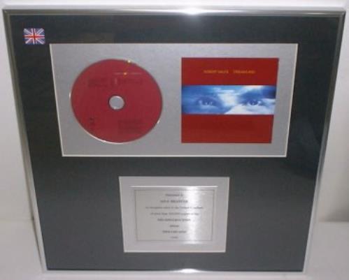 Robert Miles Dreamland in-house award disc UK RMLAIDR106375