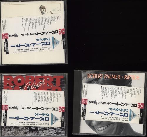 Robert Palmer 1974-1988 Studio Albums CD album (CDLP) Japanese PLMCDST768611