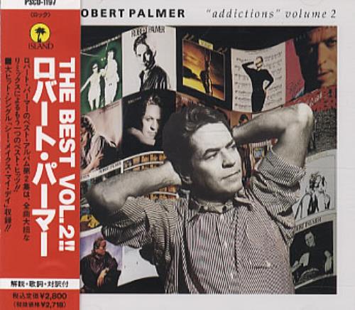 Robert Palmer Addictions Volume 2 CD album (CDLP) Japanese PLMCDAD342847