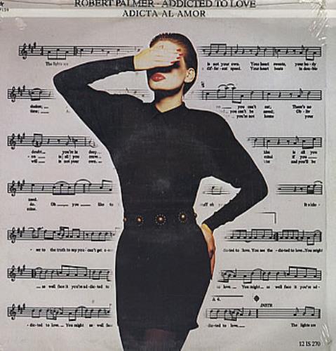 Robert Palmer Adicta Al Amor 12" vinyl single (12 inch record / Maxi-single) Mexican PLM12AD237894