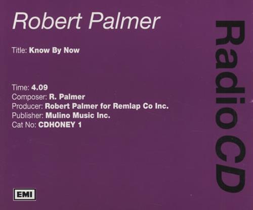 Robert Palmer Know By Now CD single (CD5 / 5") UK PLMC5KN164564