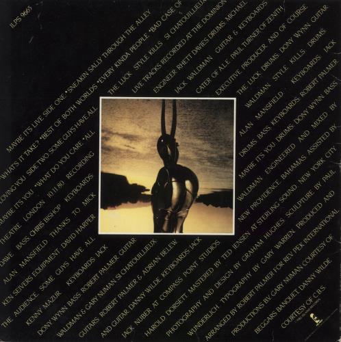 Robert Palmer Maybe It's Live vinyl LP album (LP record) UK PLMLPMA216945