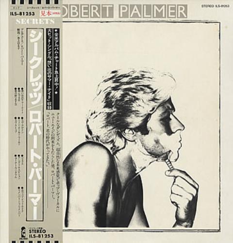 Robert Palmer Secrets vinyl LP album (LP record) Japanese PLMLPSE188421