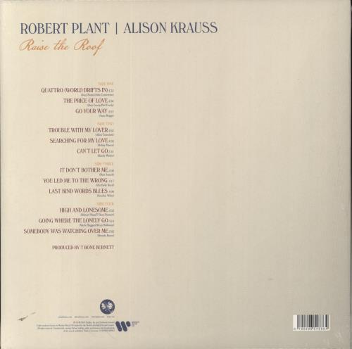 Robert Plant & Alison Krauss Raise The Roof - Coke Bottle Green Vinyl - Sealed 2-LP vinyl record set (Double LP Album) UK XYB2LRA860822