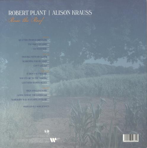 Robert Plant & Alison Krauss Raise The Roof - Yellow Vinyl RSD Store Exclusive 2-LP vinyl record set (Double LP Album) UK XYB2LRA874792