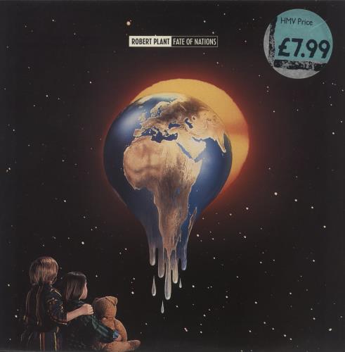 Robert Plant Fate Of Nations - 1st vinyl LP album (LP record) UK PLALPFA529918
