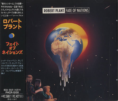 Robert Plant Fate Of Nations CD album (CDLP) Japanese PLACDFA460726