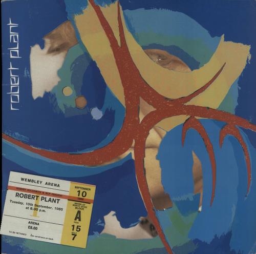 Robert Plant Five Go Into Turtle Land + Ticket Stub tour programme UK PLATRFI589296