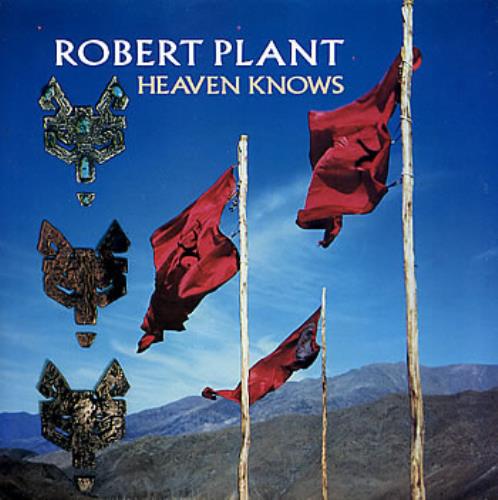Robert Plant Heaven Knows 7" vinyl single (7 inch record / 45) Australian PLA07HE26839