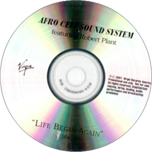 Robert Plant Life Begin Again CD-R acetate US PLACRLI205583