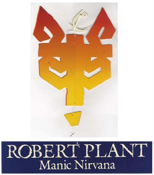 Robert Plant Manic Nirvana memorabilia US PLAMMMA267339