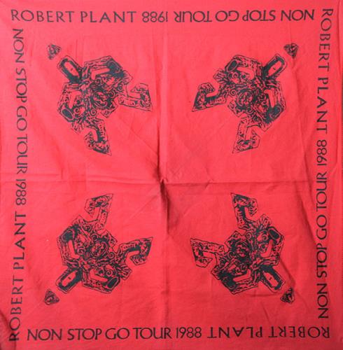 Robert Plant Non Stop Go Tour 1988 memorabilia UK PLAMMNO474677